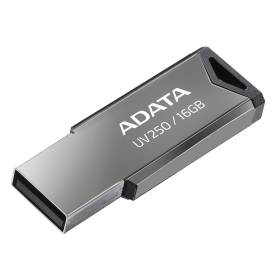 Pendrive ADATA 64GB UV250 USB 2.0 Metálico Capless - Negro