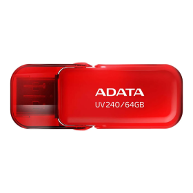 Pendrive ADATA 64GB - USB 2.0 -UV240 - Rojo