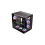 Gabinete Gamer Sentey A40 GS-8200 ATX Mid Tower Negro - Vidrio Templado + 7 Fans ARGB + Controladora