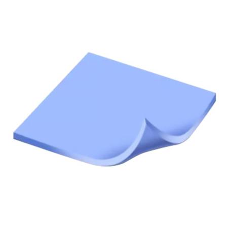 Láminas de Silicona Térmica Conductiva y Aislante RELIFE RL-098 12x12x2mm (100 unidades) para Reparación de Motherboard