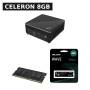 Pack Mini PC MSI, Intel N100, 8GB DDR4, SSD M2 256GB, Cubi N ADL-020BUS, WiFi AC + BT5, Dual LAN, Non-OS