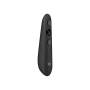Presentador Inalámbrico Logitech R500s con Puntero Láser - Bluetooth y USB 2.4GHz - Grafito