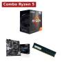 Combo AMD Ryzen™ 5 5600GE  + Mother + 16 Gb DDR4  con Radeon™ Graphics