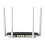 Router 4G LTE Mercusys MB135-4G AC1200 Dual Band Wi-Fi 5 / Ranura Nano SIM / 4 Antenas