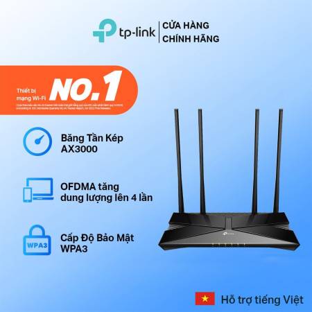 Router TP-Link Archer AX53HP AX3000 High Power Gigabit Wi-Fi 6 EasyMesh