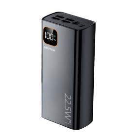 Cargador Portátil de 30.000 mAh, Carga Ultra Rápida 22.5W - Display - 5 Puertos - NETMAK - Power Bank - NM-PB11
