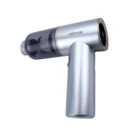 Aspiradora Portátil Inalámbrica Netmak 4 en 1 - Aspira, Sopla, Infla y Comprime al Vacío - 6000Pa USB-C - NM-JET