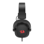 Auricular Gamer Redragon Zeus Lite H510-LT Cableado 3.5mm 53mm con Micrófono Desmontable