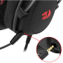 Auricular Gamer Redragon Zeus Lite H510-LT Cableado 3.5mm 53mm con Micrófono Desmontable
