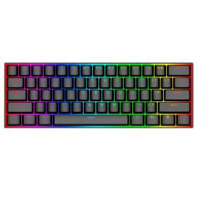 Teclado Mecánico Gamer REDRAGON Dragonborn K630 RGB 60% - 62 Teclas - Switch Rojo Dust-Proof - Español - K630RGB SP