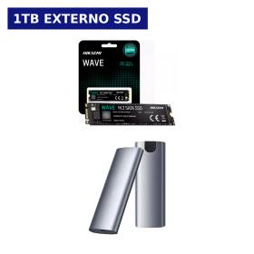 Disco Externo SSD M.2 1Tb USB 3.2 Tipo-C Hiksemi (Pack)