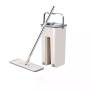 Mop Plano Housework con Balde Autoescurridor - Sistema de Limpieza Manos Libres, Cabezal Giratorio 360° y Paño de Microfibra