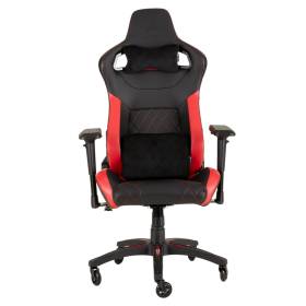 Silla Gamer Corsair T1 Race 2018 Negra/Roja - frente