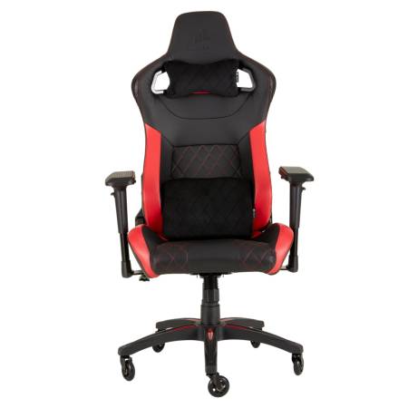 Silla Gamer Corsair T1 Race 2018 Negra/Roja - frente