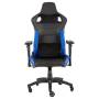 Silla Gamer Corsair T1 Race 2018 Negra/Azul - frente