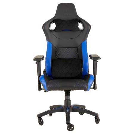 Silla Gamer Corsair T1 Race 2018 Negra/Azul - frente