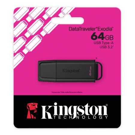 Pendrive Kingston DataTraveler Exodia G2 64GB DTXG2 - frente