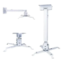 Soporte Proyector DAZA PM4365WHT para Techo o Pared Universal Extensible 43-65cm hasta 20kg