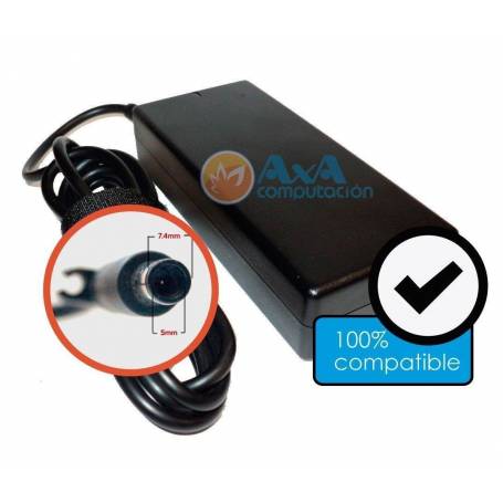 Cargador generico  Notebook HP / Compaq 18.5V / 3.5 A Pin Grueso