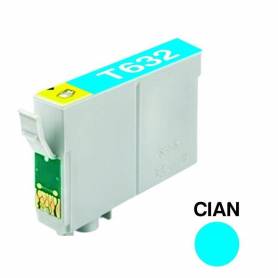 Cartucho para Epson T632 cian alternativo