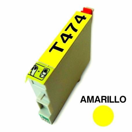 Cartucho para Epson T474 amarilo alternativo