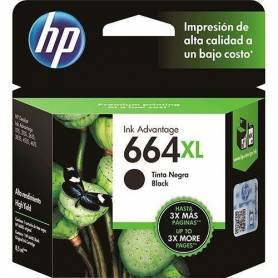 Cartucho  HP 644  XL original de tinta negra