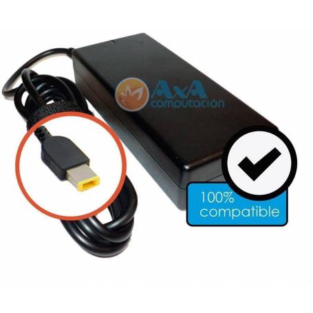 Cargador para  Notebook  Lenovo  20V / 3.25 A Pin tipo USB