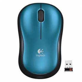 Mouse Optico Logitech M185 Azul WIFI 2.4Ghz