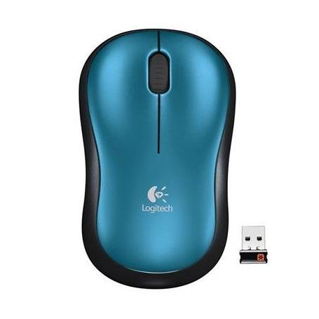 Mouse Optico Logitech M185 Azul WIFI 2.4Ghz
