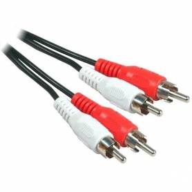 Cable de audio RCA a 2 RCA 2 mts
