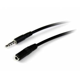 Extension de mini plug stereo M-H 2 mts