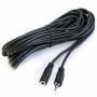 Extension de mini plug stereo M-H 7 mts