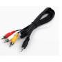 Cable de mini Plug stereo de 3 vias 2mts