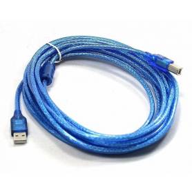 Cable USB AM-BM 5 MTS p/ impresora