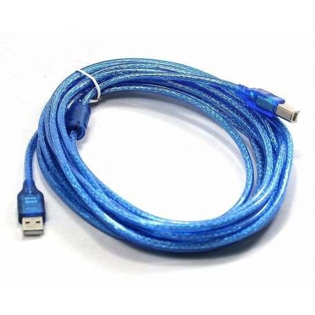 Cable USB AM-BM 5 MTS p/ impresora