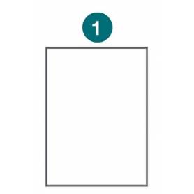 Etiquetas autoadhesivas A4 2018 JETLABEL 210,00 x 297,00 MM