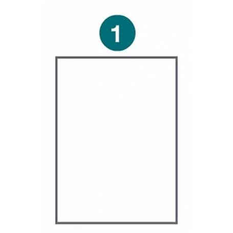 Etiquetas autoadhesivas A4 2018 JETLABEL 210,00 x 297,00 MM