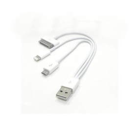Adaptador  USB a micro / IPHONE 4 / 5