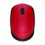 Mouse Logitech M170 Gris / ROJO Inalambrico