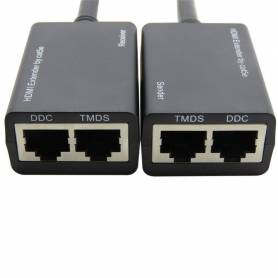 Cable extension HDMI hasta 30 metros por cable de red Cat5/6