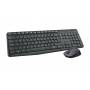 Teclado y Mouse Logitech MK235 Multimedia Inalambrico
