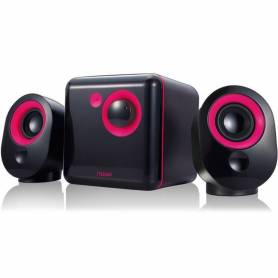 Parlantes 2.1 Noga ML-3300C BLACK /RED