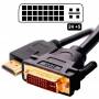Cable DVI a HDMI 1,8 MTS M-M 24+5M