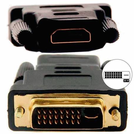 Adaptador de  DVI-M a HDMI-H 24+1