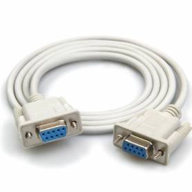 Cable serial de DB9H a DB9H p/ impre fiscal