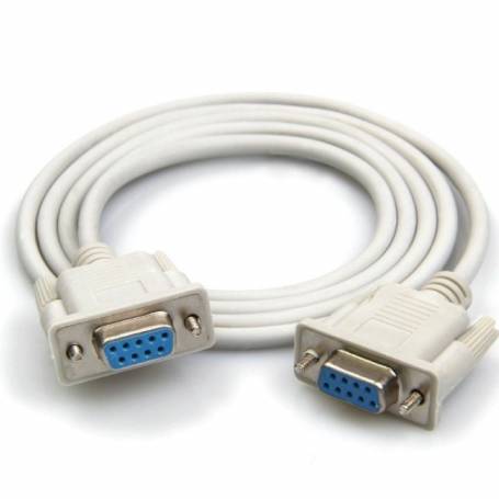 Cable serial de DB9H a DB9H p/ impre fiscal