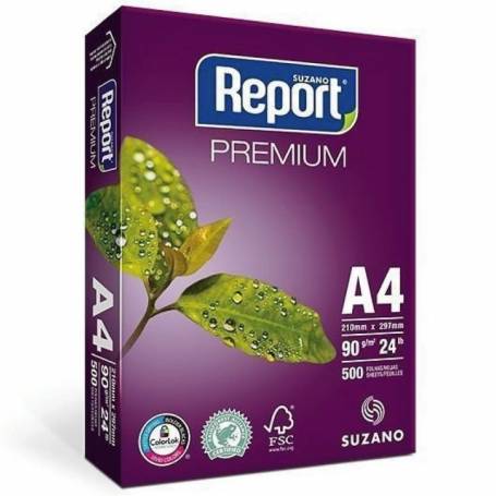Resma REPORT  A4 Multifuncion de 90 grs