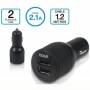 Adaptador de 12V / 24V a 2 USB mas cable micro USB de 1.2 mts