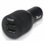 Adaptador de 12V / 24V a 2 USB mas cable micro USB de 1.2 mts