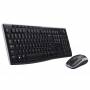 Teclado y Mouse Logitech Multimedia Inalambrico MK270